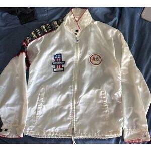 Horizon Tag True Vintage Corvette EmbroideredRacing Jacket S Men's Made In U.S.A